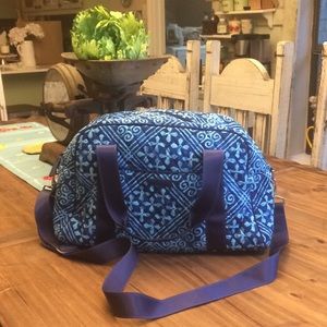 Vera Bradley Compact Sport Bag in Cuban Tiles